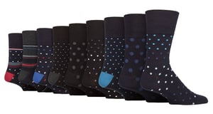 Gentle Grip - Heren 9 Paar Bamboe Sokken Multipack - SOMRM101106