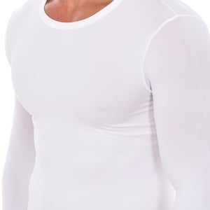 Girocollo ondershirt met lange mouwen en ronde hals 200079 man