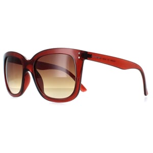 Calvin Klein CK22550S 210 transparant bruin zonnebril met kleurverloop