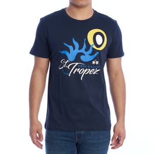 YMR317-JS395 Heren Regular Fit T-shirt met korte mouwen