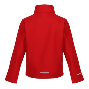 Regatta Kinder/Kids Ablaze 2 Layer Soft Shell Jas (Klassiek rood/zwart)