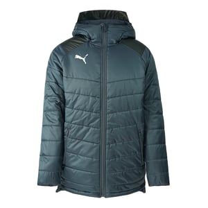 Puma Bamberg gewatteerde blauwe lange winterjas