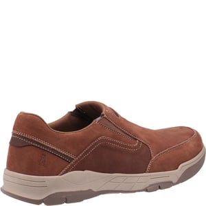 Hush Puppies Leren herenschoenen Fletcher (Tan)