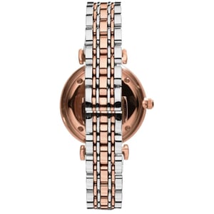 Emporio Armani AR1683 Gianni T-Bar Tweekleurig Dameshorloge