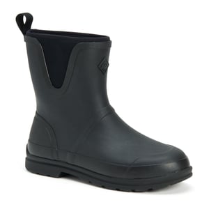 Muck Laarzen Originals Pull On Mid Rubber Zwarte Wellington Laarzen
