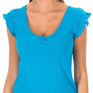 Mouwloos T-shirt met ronde hals ADM0102 vrouw