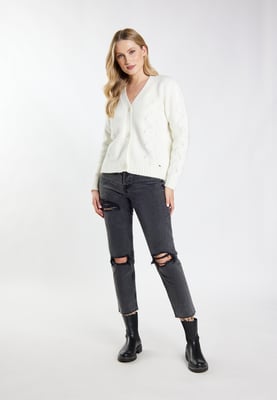 Dreimaster Vest Dames wolwit