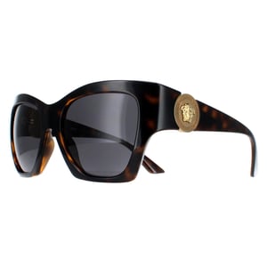 Versace VE4452 108/87 donker havana donkergrijs zonnebril