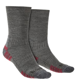 Bridgedale - Heren Wandelsokken Lichtgewicht Merino - Grijs / Heather