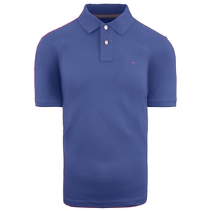 Eden Park Paris Katoen Heren Blauw Poloshirt