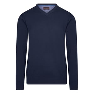 Cappuccino Italia Sweaters Pullover Navy Blauw