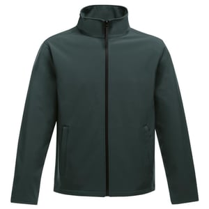 Regatta Opmerkelijk Heren Ablaze Afdrukbaar Soft Shell-jasje (Donker sparren/zwart)