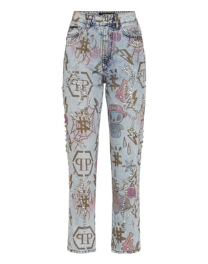 Jeans Vriendelijke Pasvorm Monogram