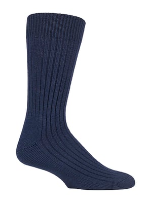Wolrijke militaire actiesokken voor heren - Marineblauw