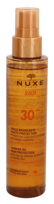 Nuxe Sun Tanning Oil High Protection SPF 30 150ml.