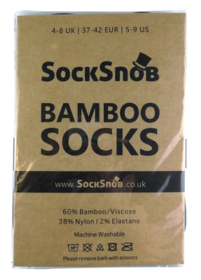 Set van 4 sokken met onzichtbare voering van bamboe voor dames - Wit