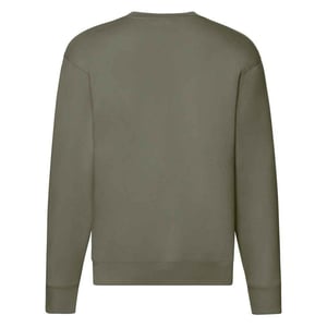 Fruit of the Loom Heren Premium Drop Shoulder Sweatshirt (Klassieke Olijf)