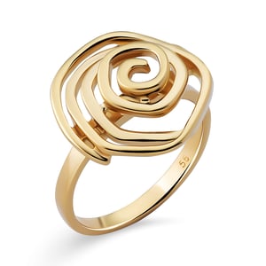 Orphelia Dames 925 Zilveren Ring - Goud ZR-7500/G