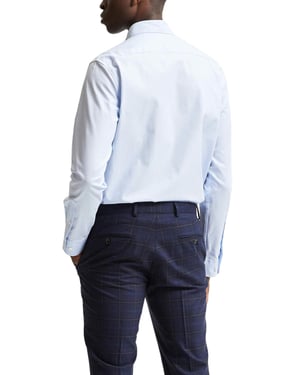 Selected Overhemden Regethan Classic Overhemd Lichtblauw Blauw