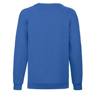 Fruit of the Loom Klassiek Raglan Sweatshirt voor kinderen/Kinderen (Koningsblauw)