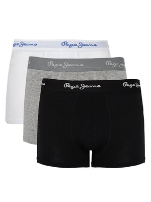 Pepe Jeans Boxershorts Isaac 3-Pack Mannen zwart