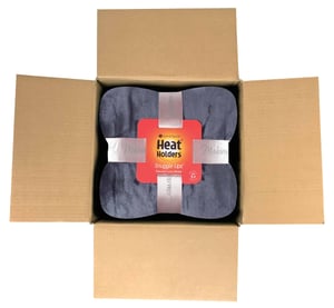Heat Holders - Thermische deken van fleece van 1,7 tog - Antiek Zilver