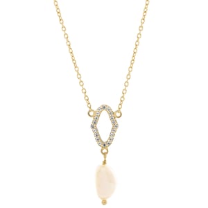Orphelia 'Normandië' Dames 925 Sterling Zilveren Hangertje met Ketting - Goud ZK-7574/G