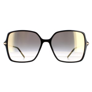 Hugo Boss Sunglasses Boss 1271/S 807 FQ Black Gray Gradient Gold Mirror
