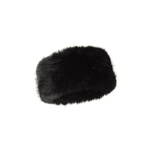 Mountain Warehouse Dames/Dames thermische hoofdband van imitatiebont (Zwart)