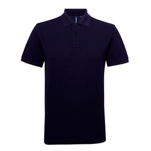 Asquith & Fox Heren Poloshirt met korte mouwen Prestatiemengsel (Marine)