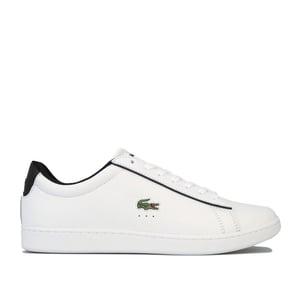 Heren Lacoste Carnaby Evo 120 2 SMA Sportschoenen in Wit Zwart
