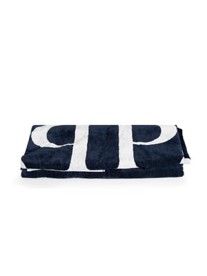 Philipp Plein handdoek Beach Towel Vrouw zwart