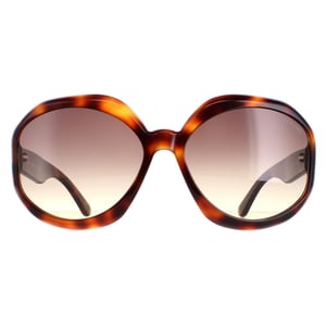 Tom Ford Georgia 02 FT1011 52B dark havana smoke gradient zonnebril