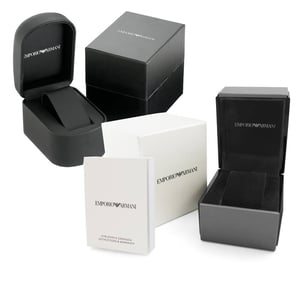 Emporio Armani Renato Heren Horloge Zilverkleurig AR2434