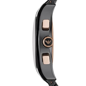 Emporio Armani keramiek chronograaf herenhorloge AR1410