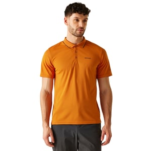 Regatta Heren Maverick V Actief Poloshirt (Vos/Ash)