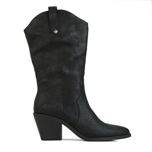 Women's Rocket Dog Feria Cowboy Boots in Black