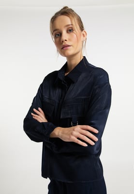 Dreimaster Blouse Dames marine