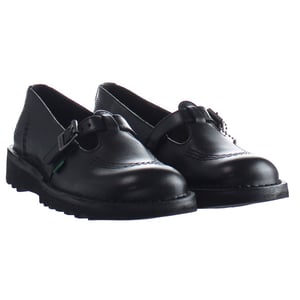 Kickers Kick Lo T W Core Zwarte Kinderschoenen