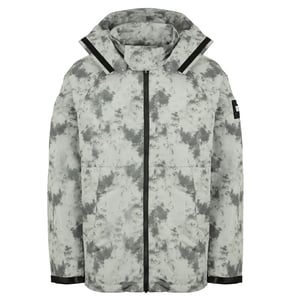 Weekend Offender lange mouwen grijs geroest heren capuchonjack JKAW2118 GRIJS GEROEST