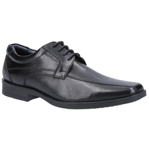 Hush Puppies Leren herenschoenen Brandon (Zwart)