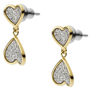 Fossil Sieraden 'Sutton' Dames RVS Oorbellen - Goud JF03939710