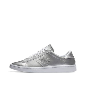 Converse Pro Vrouwentrainers Zilver