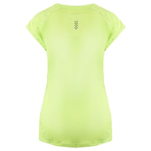 Asics Logo Dames Lichtgroen T-Shirt