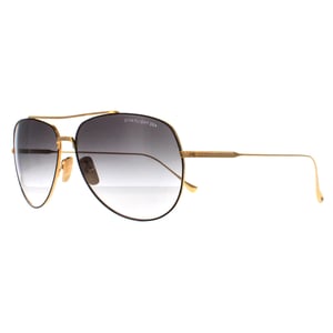 Dita Aviator Unisex Zwart Geel Goud Donkergrijs naar Helder Kleurverloop Flight 004
