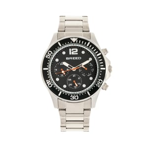 Breed Pegasus armbandhorloge met dag/datum