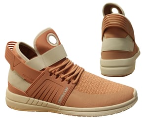 Supra Skytop V Peach Slip On High Top Lace Up Heren Trainers 08032 290 B44E
