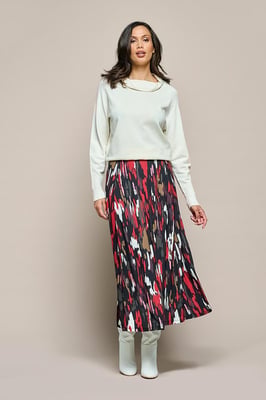 Ryen Print Rok Taupe / Multi
