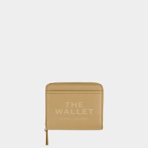 De Mini Compact portemonnee - Marc Jacobs - Leer - Bruin