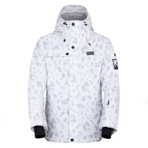 Dare 2B Dames/Dames Ski Life Dash Print Ski-jas (Wit)